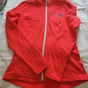 NWOT Red The Northface full zip  shirt/jacket.